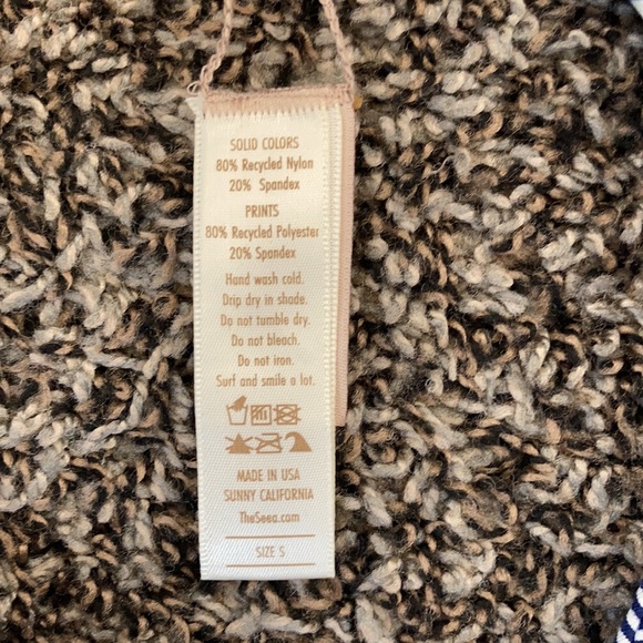 Seea Women's Milos Reversible Bikini Top Small - Picture 6 of 6